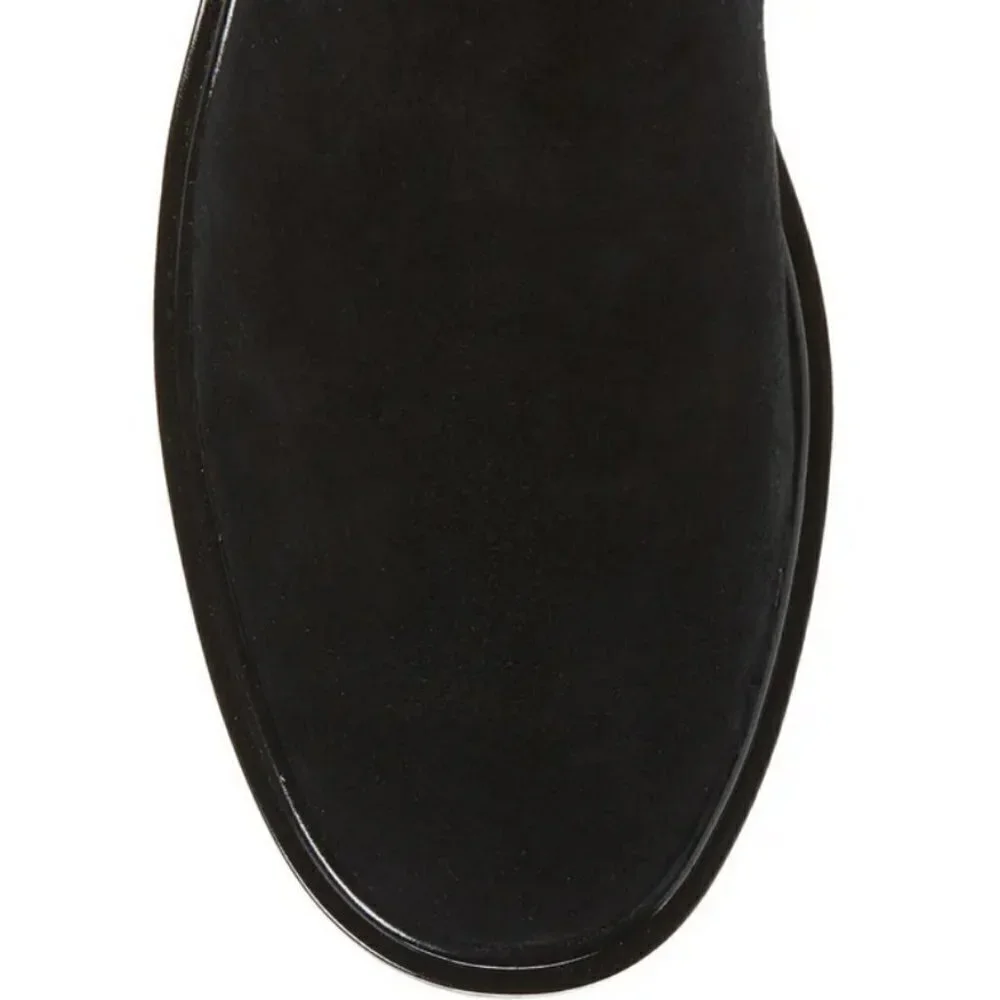 💕STUART WEITZMAN💕 Mara Over the Knee Boot ~ Black Suede 8.5 New Without Box
